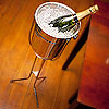 Stainless Steel Champagne Bucket with Folding Stand