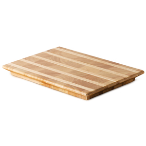 Wooden Serving Board Endgrain Strip 25 x 35 x 2.5cm