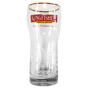 Kingfisher Half Pint Glasses 11oz LCE at 10oz