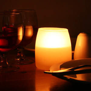 Spaas Soft Glow Wax Filled Glass Candles