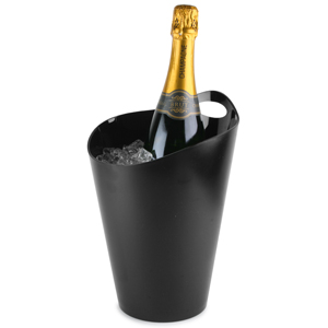 Salsa Wine & Champagne Bucket Black