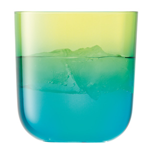 LSA Mezzo Tumblers Lime/Turquoise 14.75oz / 420ml