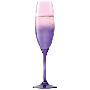 LSA Mezzo Champagne Flutes Rose/Violet 7.9oz / 225ml