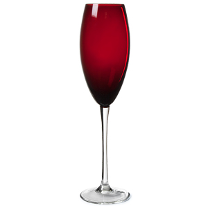 Ruby Red Champagne Flutes 7oz / 200ml