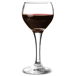 Perception Round Wine Glasses 6.7oz LCE at 125ml