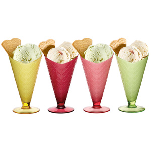 Coolmovers Sherbet Ice Cream Serving Dishes