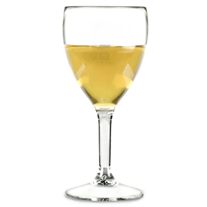 Elite Premium Polycarbonate Wine Glasses 9oz LCE at 125ml