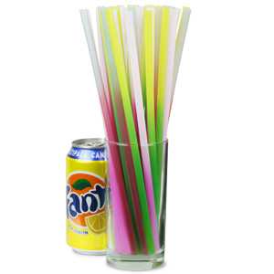 Colour Changing Drinking Straws 10inch