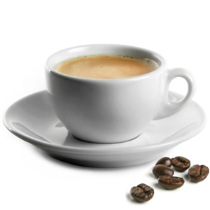 Royal Genware Italian Espresso Cups & Saucers 3oz / 90ml