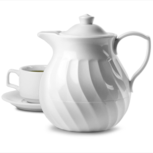 Connoisserve Tea Pot White 36oz / 1ltr