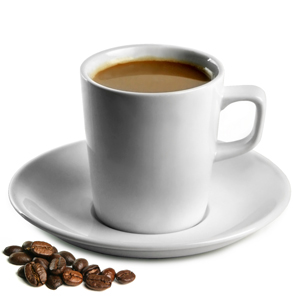 Royal Genware Conical Coffee Mugs & Saucers 7.75oz / 220ml