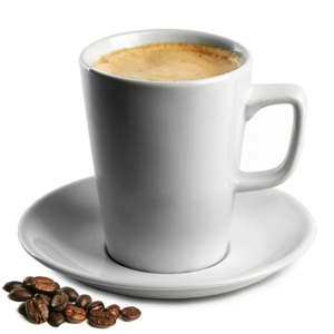 Royal Genware Latte Mugs & Saucers 12oz / 340ml