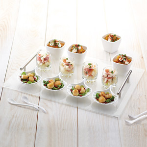 17 Piece Glass Appetiser Gift Set