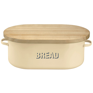 Vintage Cream Bread Bin