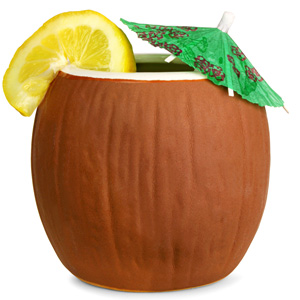 Ceramic Coconut Mug 21oz / 600ml