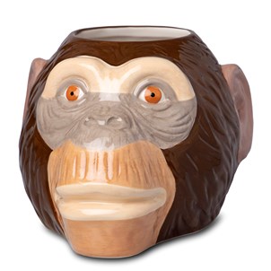 Ceramic Monkey Head Tiki Mug Sharer 34.3oz / 975ml