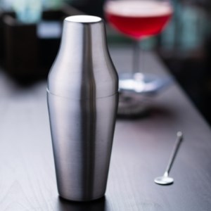 Silver Parisian Cocktail Shaker