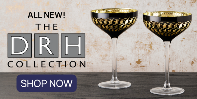 New in! The DRH Collection Glassware Ranges!