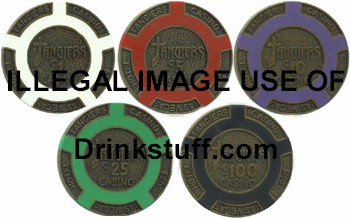 Polair Aarde slagader Tangiers Full Metal Poker Chips Set | Drinkstuff ®
