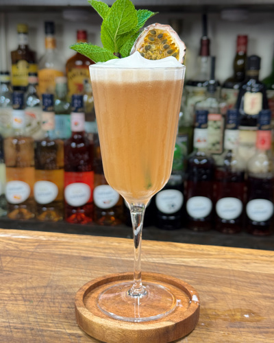 Peach Star Martini