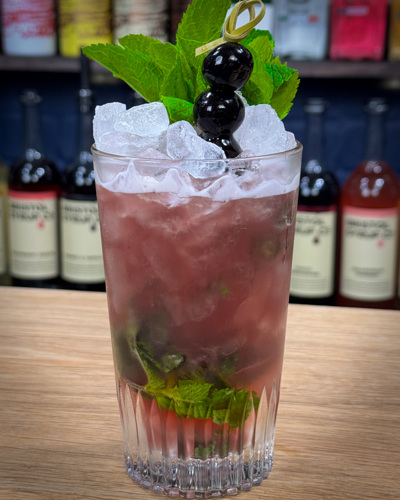SPICED CHERRY SWIZZLE