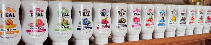 Real Puree infused Syrups