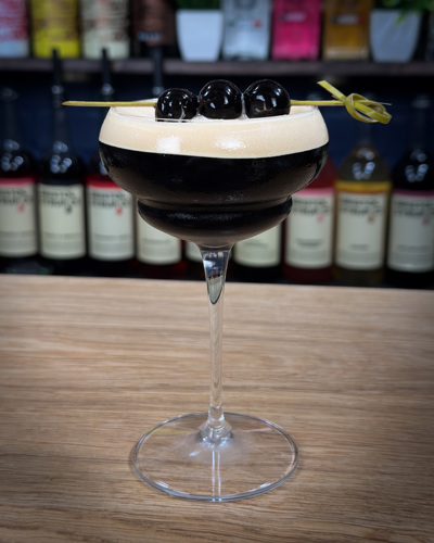 CHERRY & CHOCOLATE ESPRESSO MARTINI
