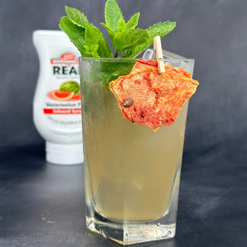 Watermelon & Basil Mule