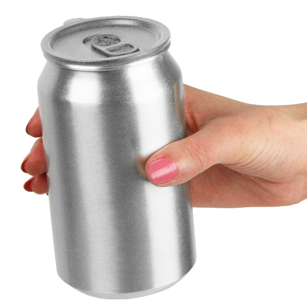 Aluminium Drinks Can Cup with Lid 17.5oz / 500ml at