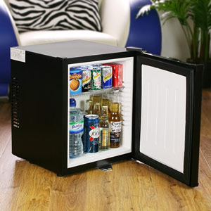 Klarstein Mini fridge Minibar Drinks cooler Glass door 24L NEW