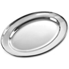 Stainless Steel Oval Meat Flat 400mm