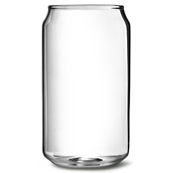 Branded Can Shaped Glass