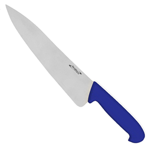Genware Chefs Knife 8inch Blue - Raw Fish