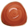 Churchill Stonecast Spiced Orange Triangular Bowl 7.25" / 18.5cm
