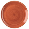 Churchill Stonecast Spiced Orange Coupe Plate 11.25" / 28.8cm