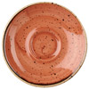 Churchill Stonecast Spiced Orange Espresso Saucer 4.5"  / 11.8cm