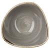 Churchill Stonecast Peppercorn Grey Triangular Bowl 6 Inch / 15.3cm