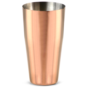 Urban Bar Rose Gold Plated Boston Cocktail Shaker Tin Only
