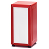 Red Stainless Steel Napkin Dispenser