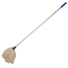 Colour Coded Blue Mop Head and Handle