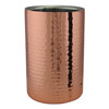 Hammered Effect Copper Plated Wine Cooler