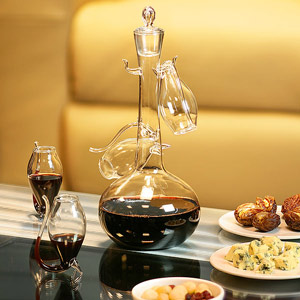 Port Sipper Set with Four Sippers