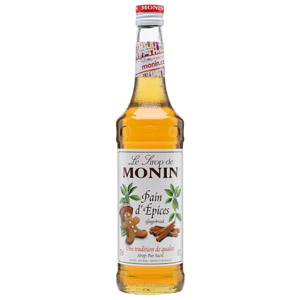 Monin Gingerbread Syrup 70cl Single