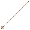 Copper Plated Stainless Steel Long Cocktail Bar Spoon by Chabrias LTD 