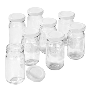 Blossom & Brogues Mini Glass Jars 3.5oz / 100ml