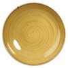 Churchill Stonecast Mustard Seed Yellow Coupe Plate 6.5 Inch / 16.5cm
