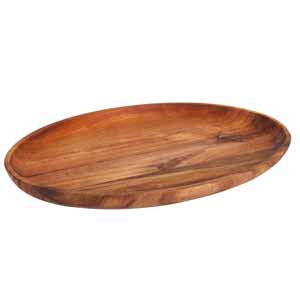 Oval Acacia Platter 30 x 19cm