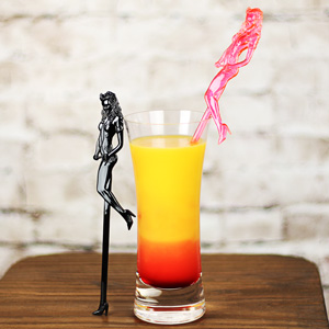 Pin Up Cocktail Stirrers