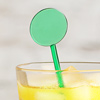 Swizzle Stick Disc Cocktail Stirrers