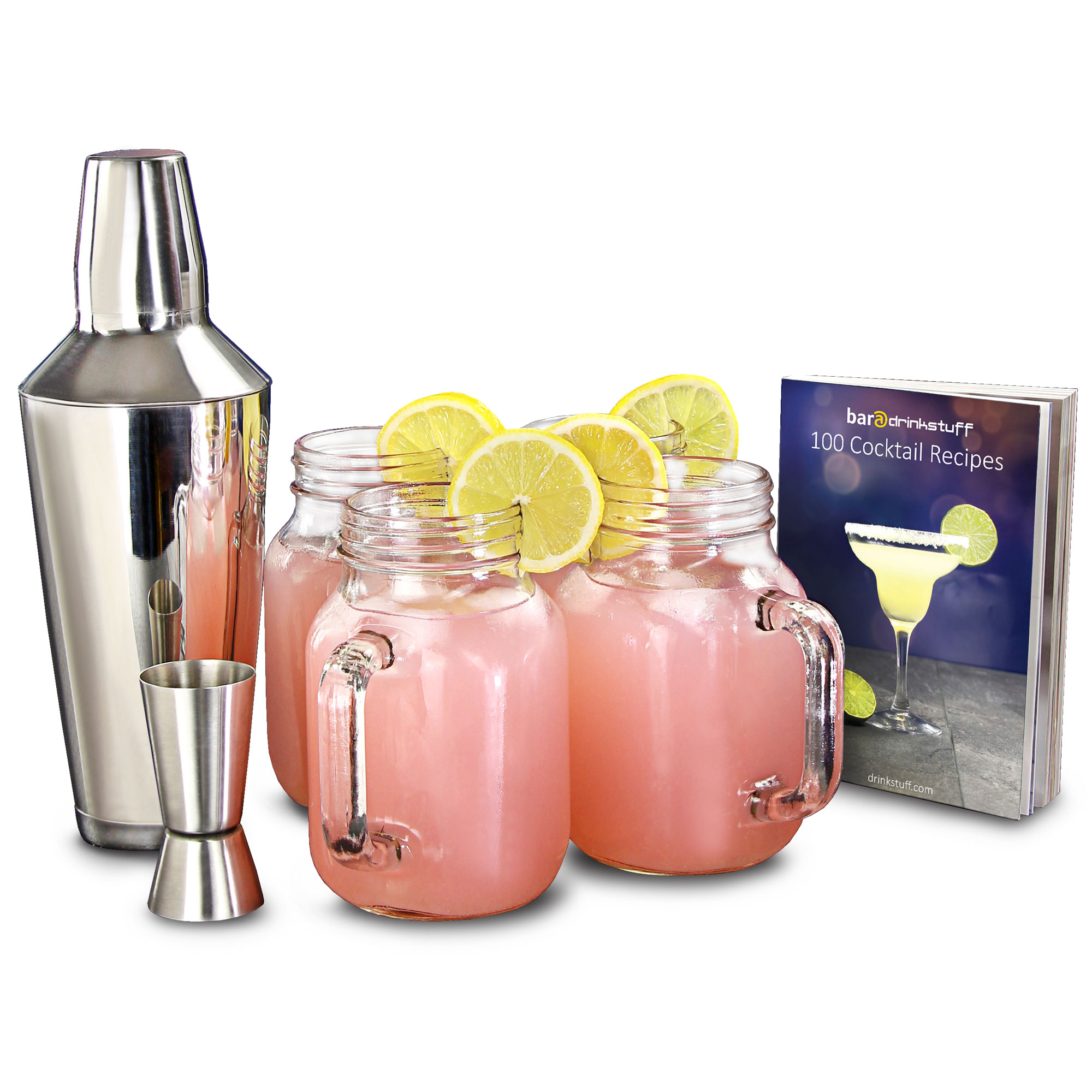 Cocktail Large Mason Jars Special Set